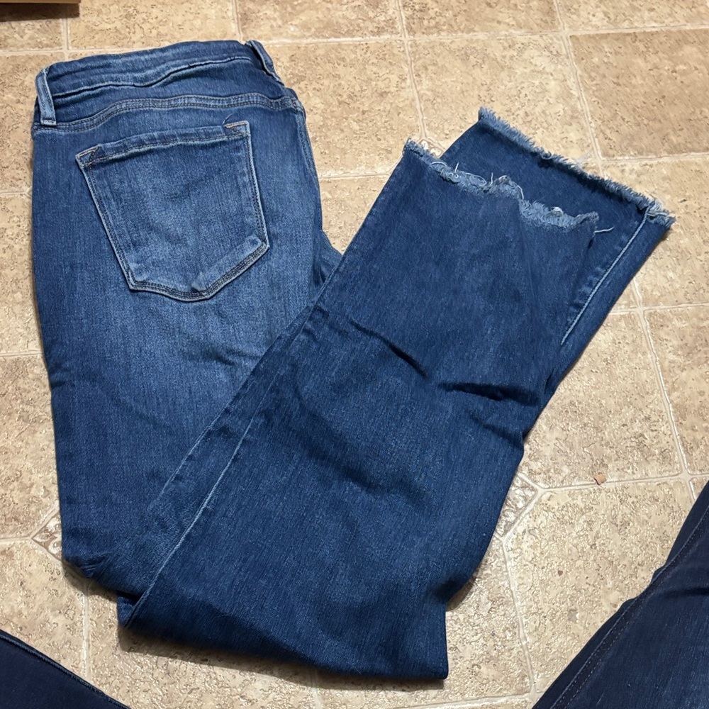 KanCan Dark Blue Ankle Jeans